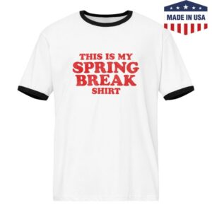 Almost Friday Store Merch Spring Break Ringer Tee