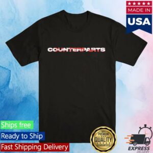 Evilgreed Merch Store Counterparts Angel T-Shirt