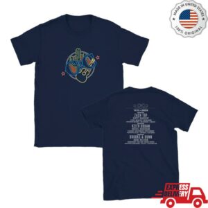 Country To Country Merch Shop London 2026 Line Up Navy T-Shirt