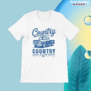Country To Country Merch Shop Country Pick Up White T-Shirt