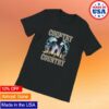 kenny Country To Country Merch Shop 90S Throwback Black T Shirtv