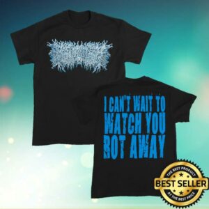 Peelingflesh Merch Shop Peelingflesh Blue Chrome Logo Shirt