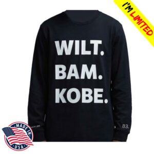 Thebbbfoundation Merch Shop Wilt Bam Kobe Long Sleeve