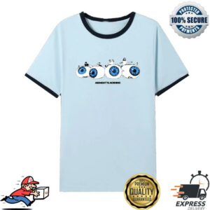 Midnight Til Morning Shop Merch Midnight Til Morning Navy Eyes Ringer Tee