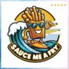 Sauce Me A Fry Merch Store Light Blue Unisex T-Shirt