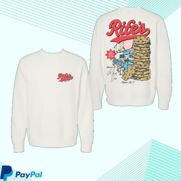 Matt Rife 02 Merch Matt Rife Shop Merch Rife's Diner Crewneck - Newest Fashion Trends
