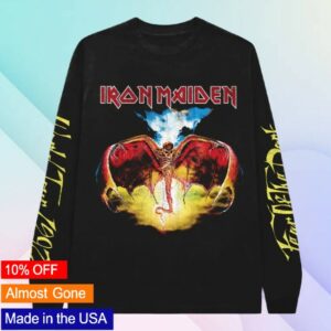 Iron Maiden Store Merch Im50 Fear Of The Dark Longsleeve Tee