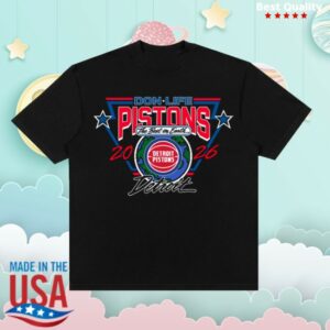 Pistons 313 Shop Store Merch Pistons X Don Life 313 Day Tee By ‘Big Sean’