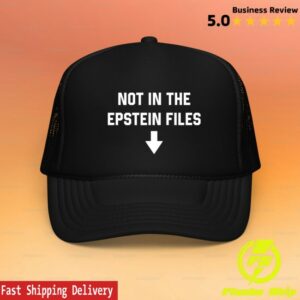 Hangovergang Official Store Merch Not On Epstein List Hat