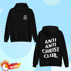 Hangovergang Official Store Merch Anti Anti-Christ Club Hoodie