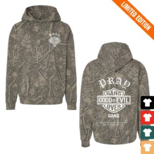 Hangovergang Official Store Merch Good Vs Evil Camo Hoodie