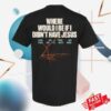 Peter Burton Merch Store Where Would I Be Map Tee