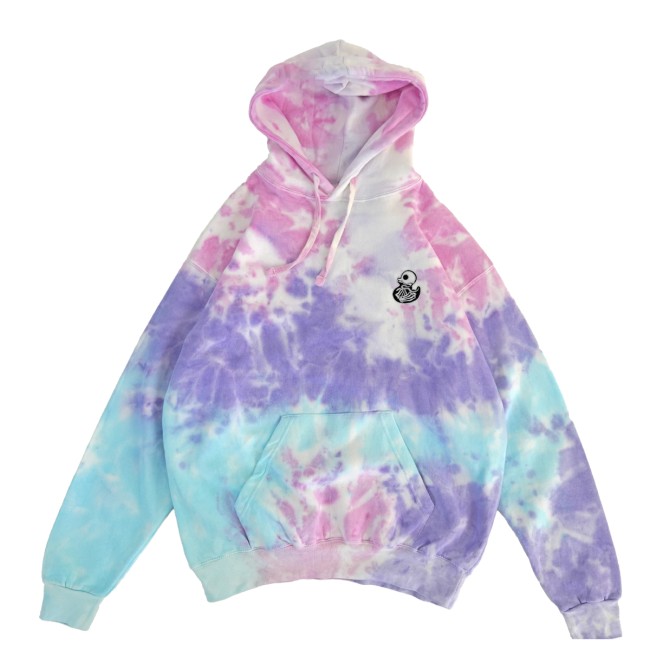Feargear Store Merch Cotton Candy – Skelie Duckie – Tie Dye Hoodie Feargear Store Merch Cotton Candy – Skelie Duckie – Tie Dye Hoodie