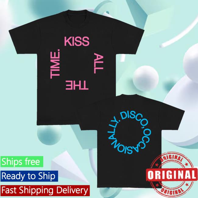 Harry Styles Store Merch Shop Kiss Disco Black Tee Harry Styles Store Merch Shop Kiss Disco Black Tee