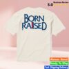 Born X Raised Merch Store Crooked Tee Cream 1 Born X Raised Merch Store Crooked Tee Cream