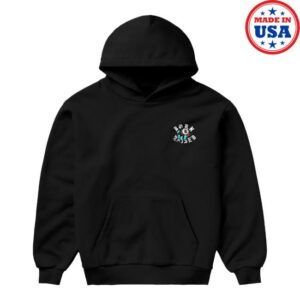 Born X Raised Merch Store Party Wizard Rocker Hoodie Black