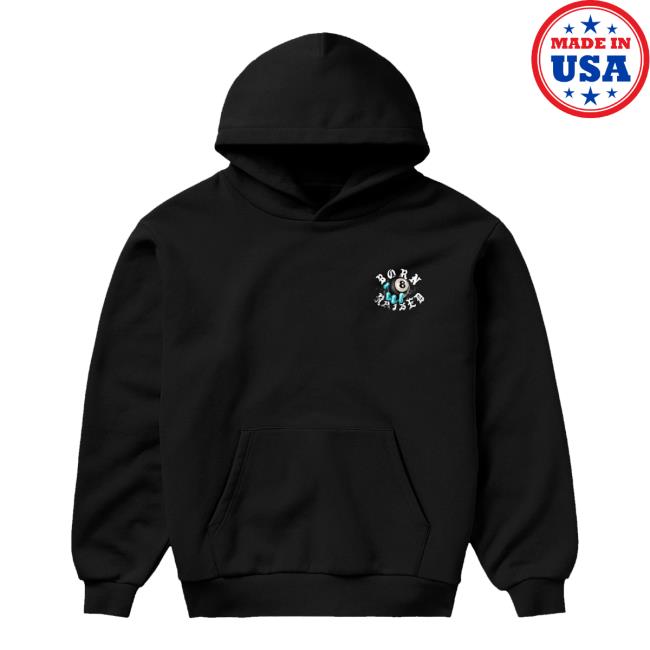 Born X Raised Merch Store Party Wizard Rocker Hoodie Black 3 Born X Raised Merch Store Party Wizard Rocker Hoodie Black