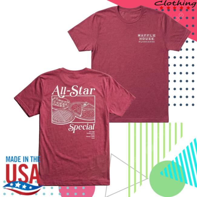 Wafflehouse Shop Merch Waffle House All-Star Special Vintage Tee