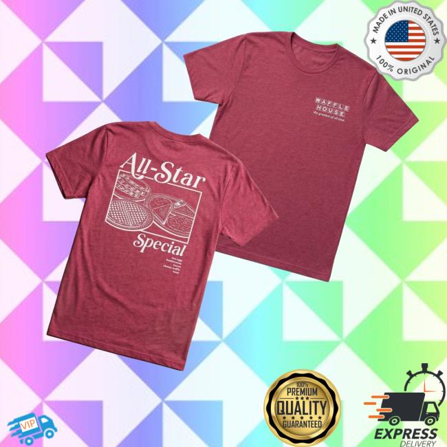 Wafflehouse Shop Merch Waffle House All-Star Special Vintage Tee
