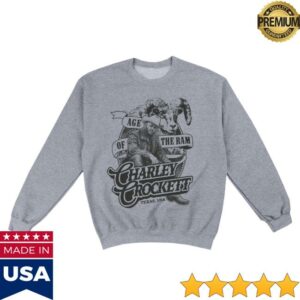 Charley Crockett Merch Store Age Of The Ram Crewneck