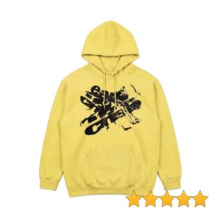 Nettspend Shop Merch Store Yellow Painter Hooded Sweatshirt