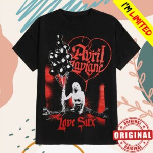 Impericon Store Merch Avril Lavigne – Love Sux Balloons – T-Shirt