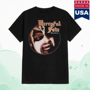 Impericon Store Merch Mercyful Fate – Black Funeral Cover – T-Shirt