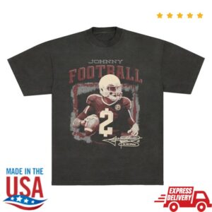 Johnny Manziel Store Merch Retro Johnny Football T-Shirt