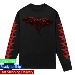 Magnolia Park Merch Store Vampire Longsleeve Tee Black