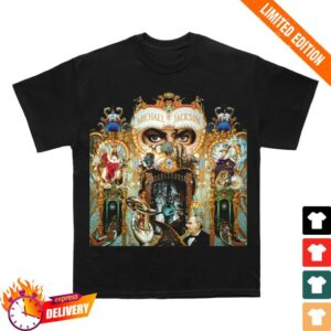 Michael Jackson Merch Store Dangerous Album T-Shirt