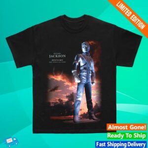 Michael Jackson Merch Store History Album T-Shirt