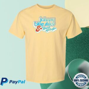 Johnny Blue Skies Merch Shop Store Mello Yellow Logo Tee