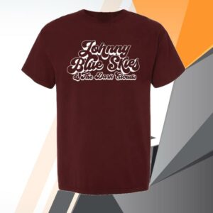 Johnny Blue Skies Merch Shop Store Johnny Blue Skies & The Dark Clouds Logo Maroon