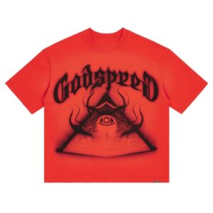 Godspeed New York Merch Store A.S.E. T-Shirt Red