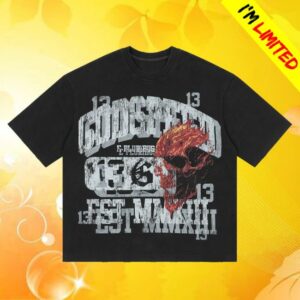 Godspeed New York Merch Store Seeing Double T-Shirt Black