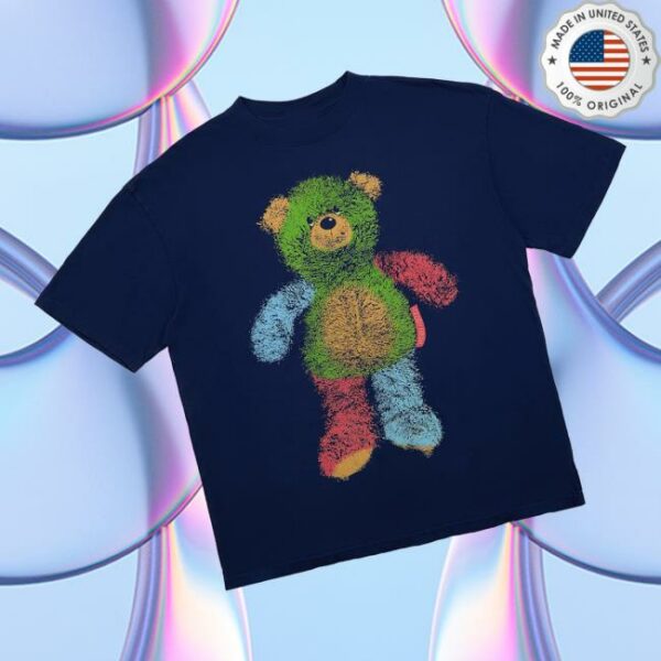 Teddy Fresh Merch Store Plush Bear Press Print Rhys Brown Tee - Newest ...