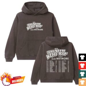 Tucker Wetmore Shop Merch Store Brunette World Tour Hoodie