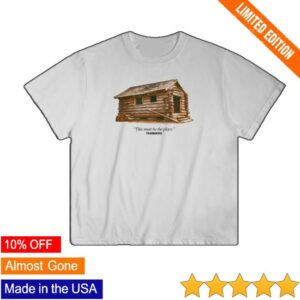 Talking Heads Merch Shop This Must Be The Place Cabin T-Shirt