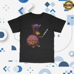 Acid Bath Merch Shop Store Roman Rabbit Tee