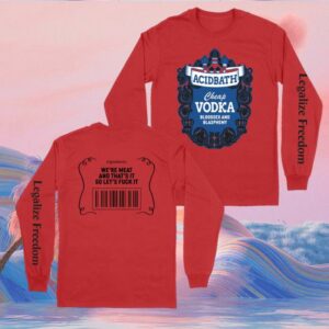 Acid Bath Merch Shop Store Cheap Vodka Long Sleeve