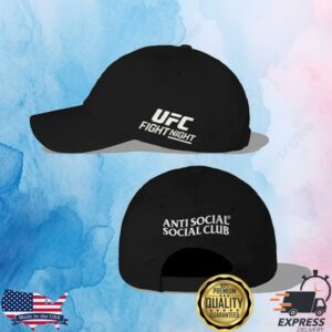 Antisocialsocialclub Merch Store Assc X Ufc Fight Night Cap
