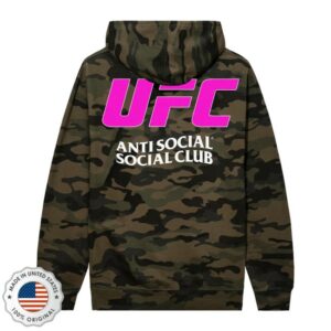 Antisocialsocialclub Store Merch Assc X Ufc With Love Hoodie