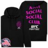 kenny antisocialsocialclub store merch assc x ufc lock out hoodie wpsd w