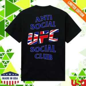Antisocialsocialclub Store Merch Assc X Ufc Fight Night Black  Tee