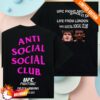kenny antisocialsocialclub store merch assc x ufc live tee wpsd w