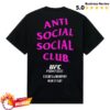 kenny antisocialsocialclub store merch assc x ufc live tee