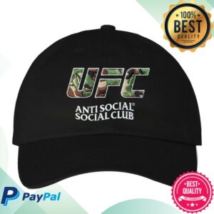 Antisocialsocialclub Store Merch Assc X Ufc With Love Cap