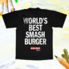 kenny the marathon clothing store merch world%27s best smash burger t shirt black