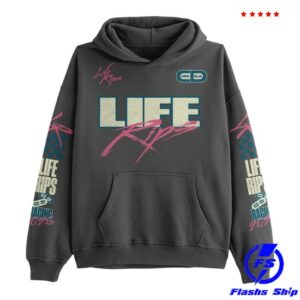 Chrisdelia Store Merch Life Rips Racing Hoodie