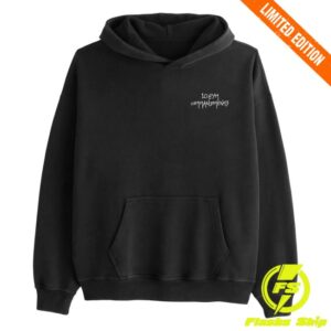 Chrisdelia Store Merch 10 Gym Commandments Black Hoodie